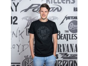 Triko - Black in Black - pánské