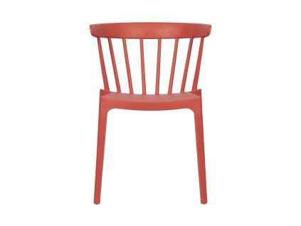 Plastová jídelní židle BLISS červená