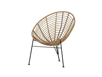 Ratanové křeslo JANE světlé