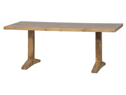 Dřevěný jídelní stůl DECK světlý 200x90 cm