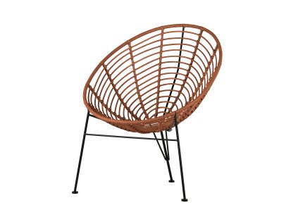 Ratanové křeslo JANE oranžové