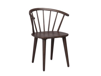 Dřevěná jídelní židle CARMEN hnědá