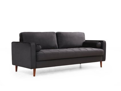 Třímístná pohovka ROME černá