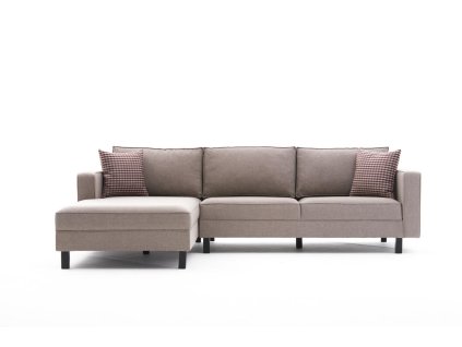 Pohovka KALE krémová levý roh