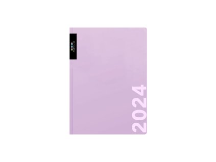 4545 diar a5 denni 2024 pastelini fialova