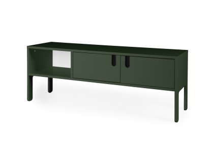 Dřevěný TV stolek UNO zelený