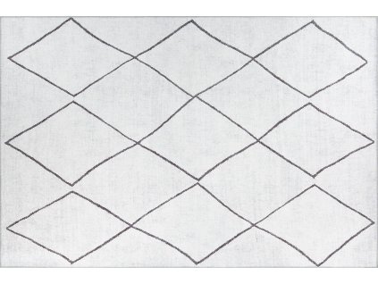 Koberec CHENILLE 140x190 cm bílý