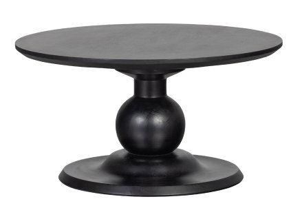 Konferenční stolek BLANCO O68cm černý