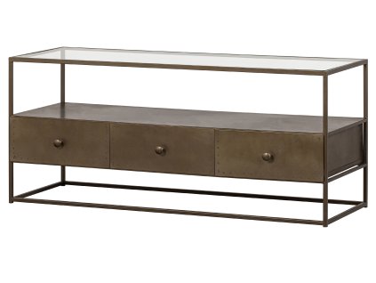 Televizní stolek DEPART mosaz