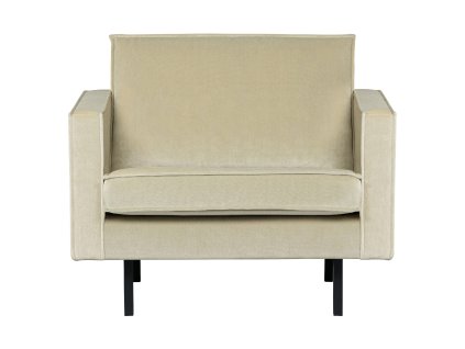 Sametové křeslo RODEO pistácie