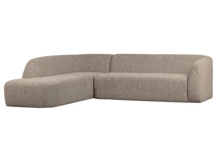 Rohová pohovka SLOPING levá béžová