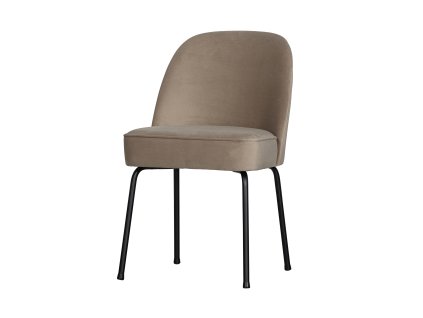 Sametová jídelní židle VOGUE khaki