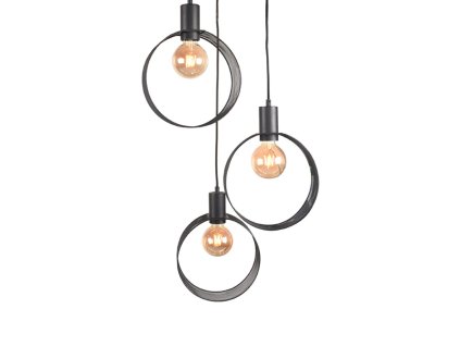 Závěsné osvětlení RONDA černé