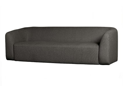 Třímístná pohovka SLOPING černá