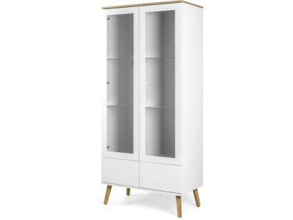 Prosklená vitrína DOT bílá