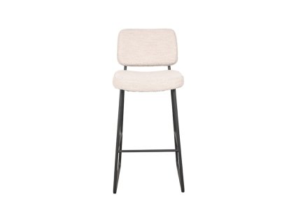 Barová židle NOAH bílé bouclé 105cm