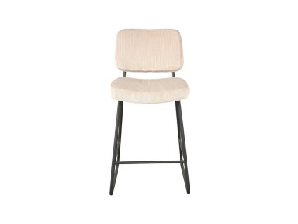 Barová židle NOAH bílý manšester 94cm