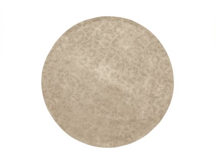 Kulatý koberec CATO béžový