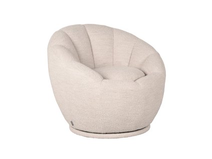 Otočné křeslo CROWN béžové