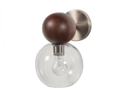Nástěnná lampa BABBLE ořech