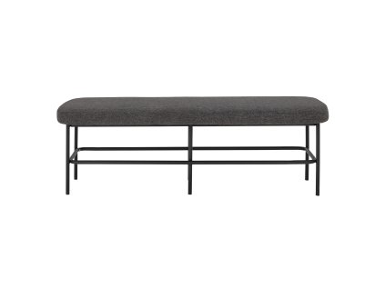 Designová lavice FARELL šedá