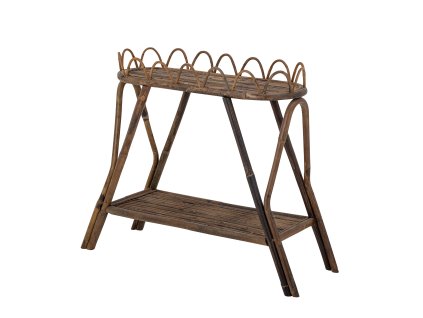 Odkládací stolek SANIBEL hnědý