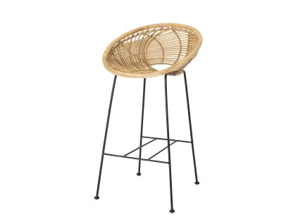 Ratanová barová židle YONNE