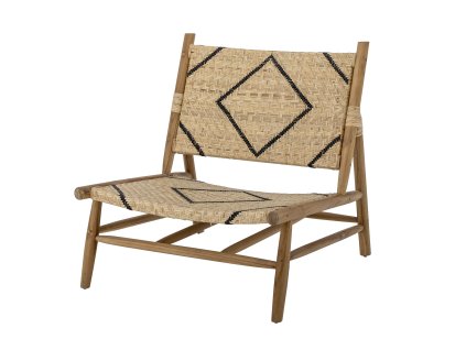 Teakové křeslo LENNOX světlé