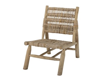 Teakové křeslo RUTHY přírodní