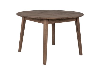 Rozkládací jídelní stůl METZ tmavý dub o118cm