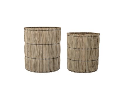 Set 2 venkovních květináčů ELIT