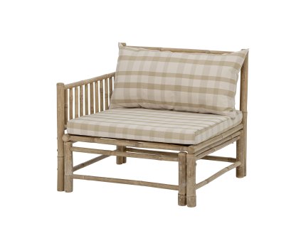 Modulární křeslo KORFU s opěrkou vlevo