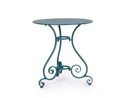 Kulatý zahradní stůl ETIENNE oceán o70 cm
