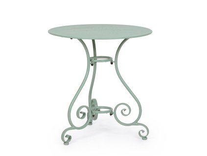 Kulatý zahradní stůl ETIENNE pistácie o70 cm