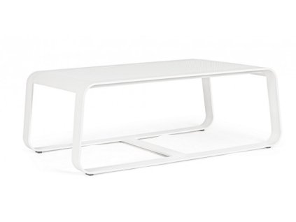 Zahradní konferenční stolek MERRIGAN bílý