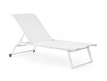 Hliníkové zahradní lehátko TAYLOR bílá
