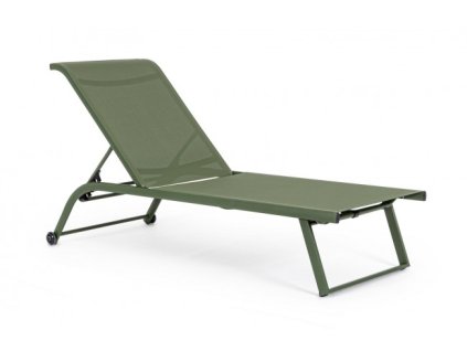 Hliníkové zahradní lehátko TAYLOR zelená