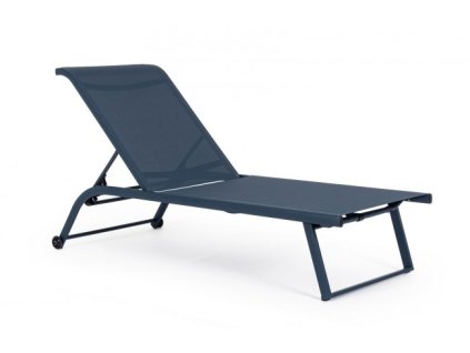 Hliníkové zahradní lehátko TAYLOR modrá