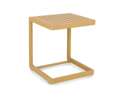 Zahradní konferenční stolek KONNOR hořčičná