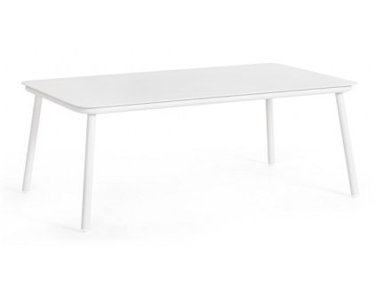 Konferenční stolek SPIKE bílý 104x61 cm