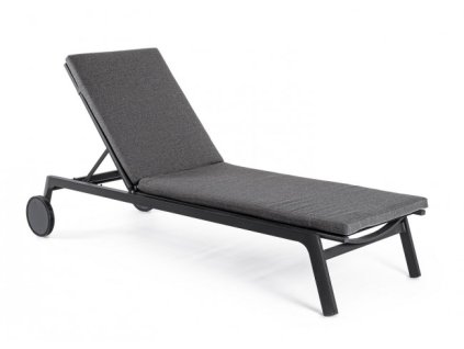 Zahradní lehátko JALISCO černé