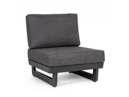 Zahradní křeslo INFINITY černé