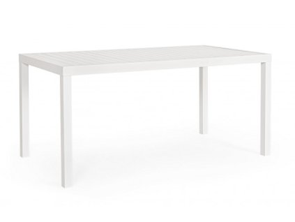 Zahradní stůl HILDE 150x80 cm bílý