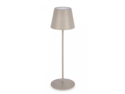 Zahradní stojací LED lampa ETNA 38 cm taupe