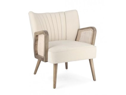 Křeslo VIRNA bílé