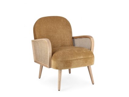 Křeslo DALIDA hořčičné