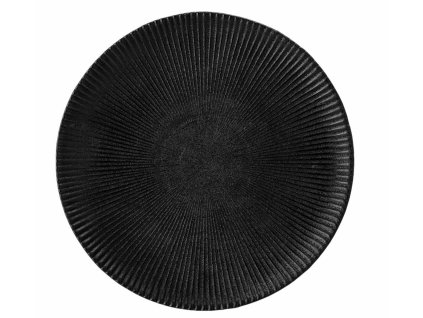 Černý talíř NERI 29 cm
