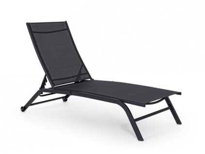 Zahradní lehátko RAUL černé