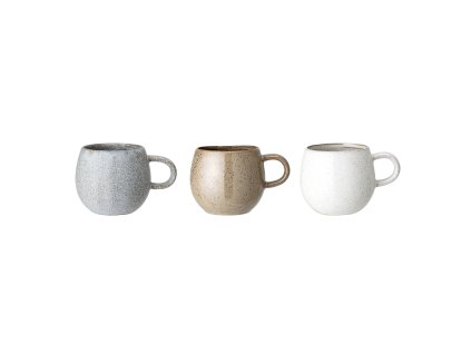 Set 3 hrnků s uchem ADDISON 500 ml