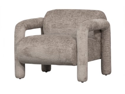 Čalouněné křeslo LENNY šedé